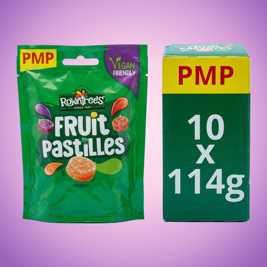 Rowntrees Fruit Pastilles 1200g — purple and pink product photo