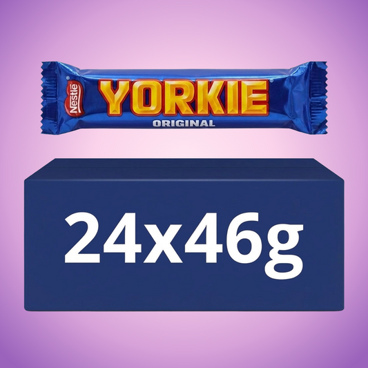 Yorkie Milk Chocolate Original 1104g — purple and pink product photo