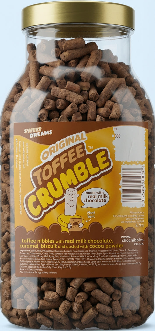 Sweet Dreams Toffee Crumble Jar 2.7kg