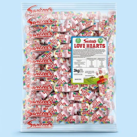 Swizzels Love Hearts 3kg