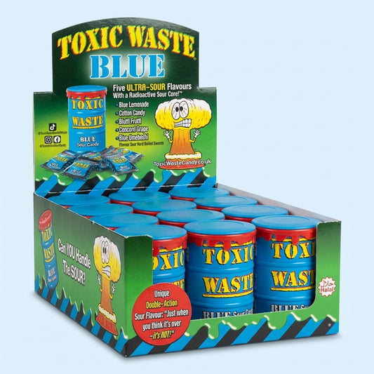 Toxic Waste Blue Drums 12 x 42g