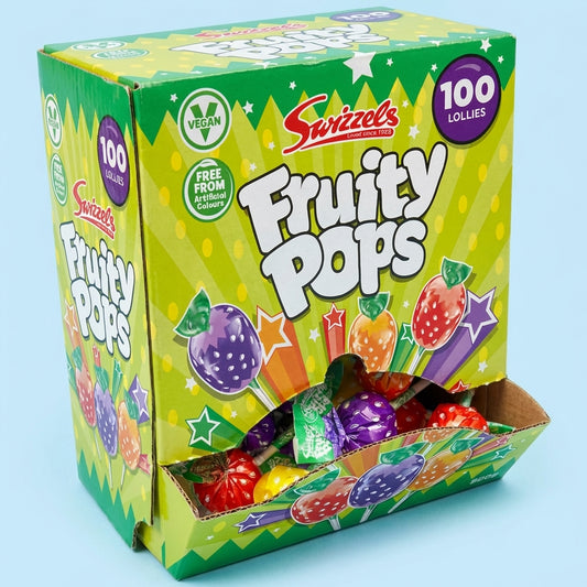 Swizzels Fruity Pops Box 100x8g