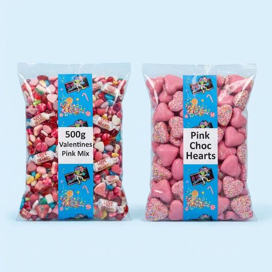 Krazy Kandi Bundle Pink Mix & Pink Chocolate Hearts