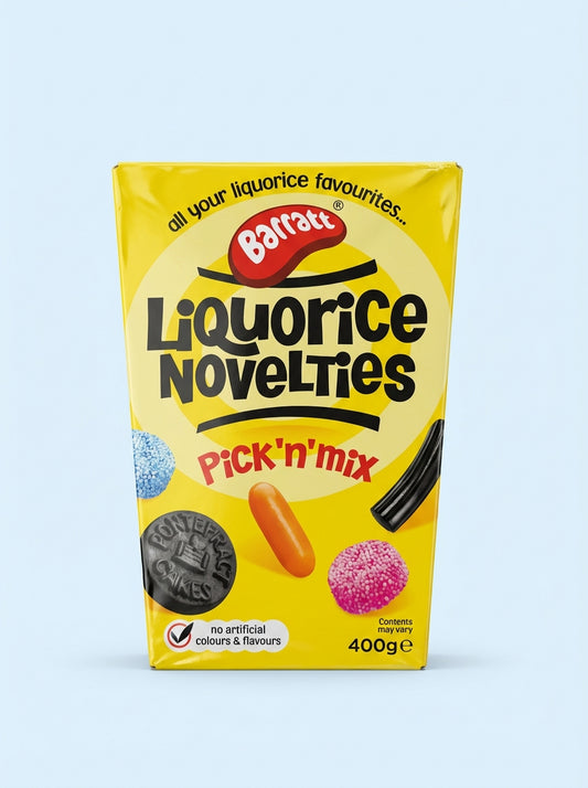Barratt Liquorice Novelties 400g