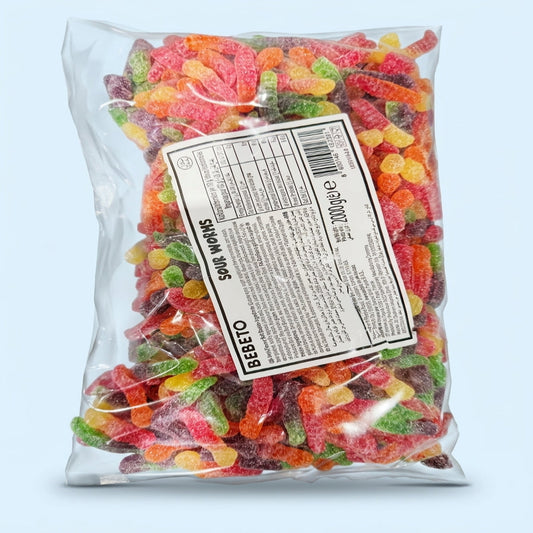 Bebeto Sour Worms 2kg