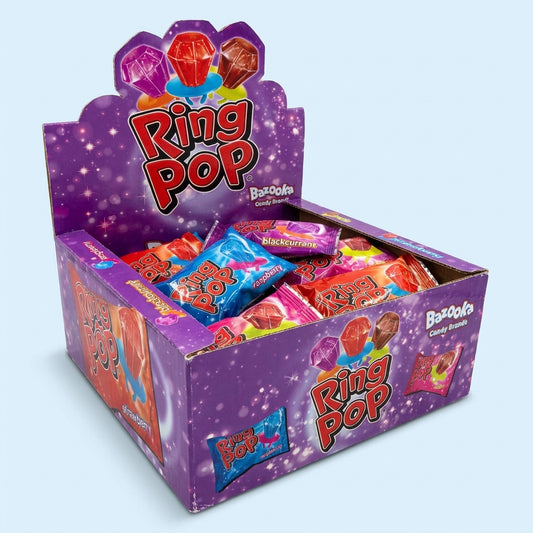 Bazooka Ring Pops 24 x 10g