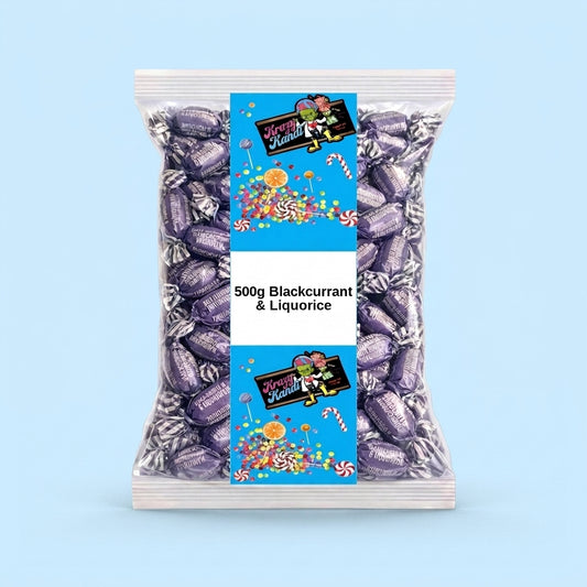 Krazy Kandi Blackcurrant & Liquorice 500g