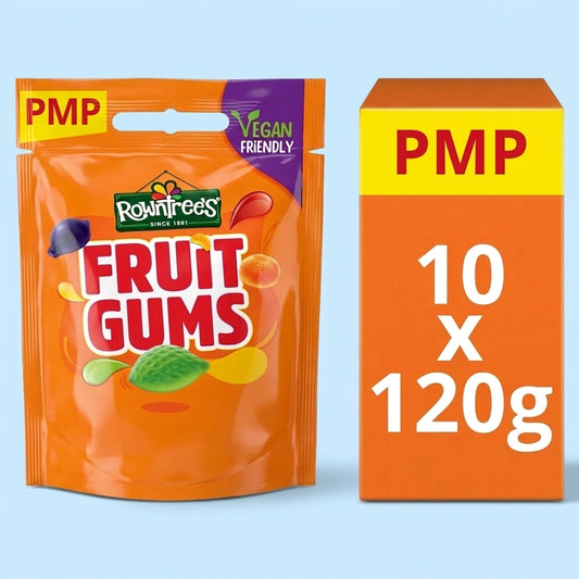 Rowntrees Fruit Gums Vegan Friendly 1200g