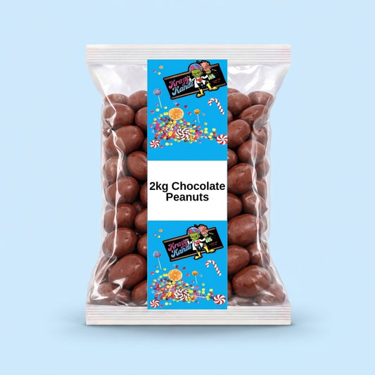 Krazy Kandi Chocolate Peanuts 2kg - Krazy Kandi Sweet Shop, Bootle Liverpool