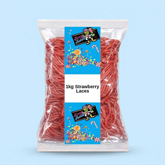 Krazy Kandi Strawberry Laces 1kg
