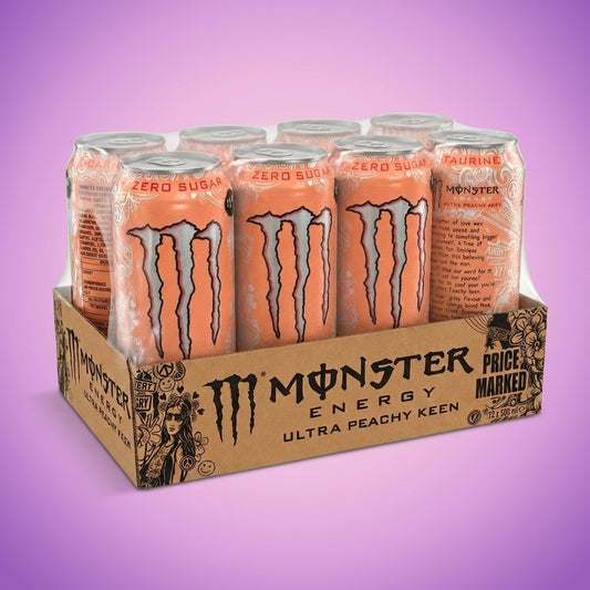 Monster Energy Ultra Peachy Keen 12 x 500ml