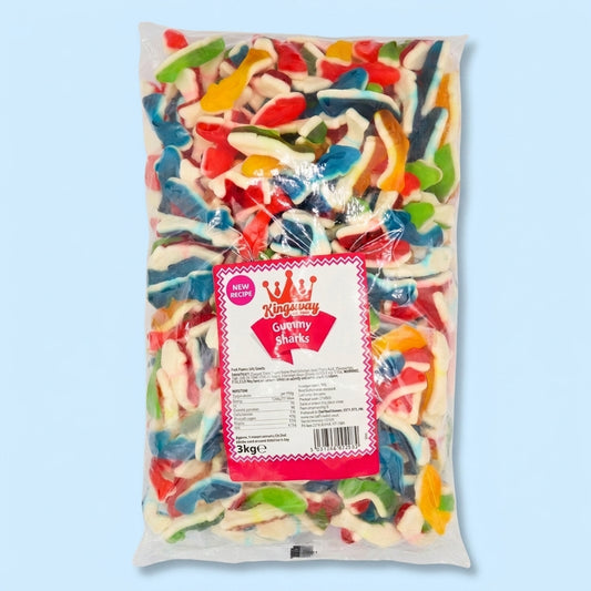 Krazy Kandi Gummy Sharks 3kg