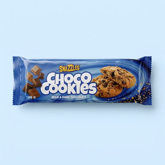 Snazzles Choco Cookies Milk & Dark Chocolate Flavoured 2400g