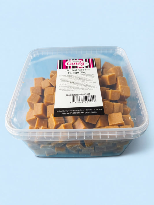 The Real Candy Co Clotted Cream Fudge 2kg