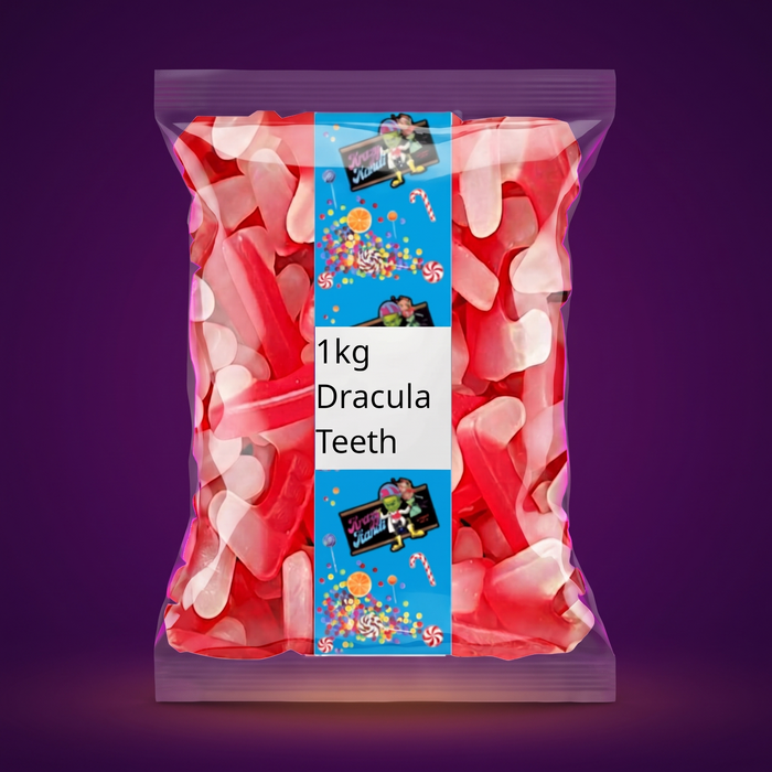 Krazy Kandi Dracula Teeth 1kg Pick & Mix Bulk Sweets