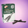 Barratt Hard Liquorice Sticks 75 Unit Pick & Mix Bulk Sweets — purple and pink product photo