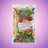 Bebeto Fizzy Assorted Pencil Bites 2kg Pick & Mix Bulk Sweets — purple and pink product photo