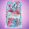Bebeto Giant Fizzy Blue Bottles 2kg Pick & Mix Bulk Sweets — purple and pink product photo