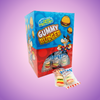 Crazy Candy Factory Gummy Burgers 100x10g — purple and pink product photo