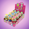 Crazy Candy Factory Mini Gumball Machines 12x35g — purple and pink product photo