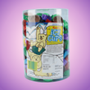 Hannahs Icy Cups Tub 800g Pick & Mix Bulk Sweets — purple and pink product photo