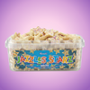 Hannahs White Jazzles Starz Tub 600g Pick & Mix Bulk Sweets — purple and pink product photo