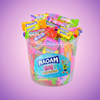 Haribo Big Selection Tub 1140g Pick & Mix Bulk Sweets — purple and pink product photo