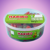 Haribo Giant Strawberries Tub 825g Pick & Mix Bulk Sweets — purple and pink product photo