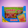 Haribo Giant Strawbs Share Size Bags 1680g — purple and pink product photo