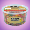 Haribo Gold Bear Tub 1400g Pick & Mix Bulk Sweets — purple and pink product photo