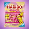 Haribo Rhubarb & Custard Rolls Share Size Bags 1680g — purple and pink product photo