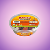 Haribo Tangfastics Fruit & Cola Flavour Fizzy Jelly Sweets Tub 400g — purple and pink product photo