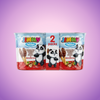 Jimmy The Panda Hazelnut Spread with Cocoa & Breadstick 104g — purple and pink product photo