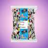 Krazy Kandi Fruit Caramels 500g Pick & Mix Bulk Sweets — purple and pink product photo