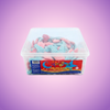 Krazy Kandi Giant Fizzy Pink and Blue Bottles 1kg Pick & Mix Sweets — purple and pink product photo