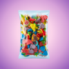 Krazy Kandi Jelly Filled Legends 1kg Pick & Mix Bulk Sweets — purple and pink product photo