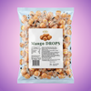Krazy Kandi Mango Drops Hard Rock Candy Individually Wrapped 1kg — purple and pink product photo