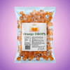 Krazy Kandi Orange Drops Hard Rock Candy Individually Wrapped 1kg — purple and pink product photo