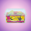 Krazy Kandi Yummy Gummy Fizzy Tongues 1kg Pick & Mix Bulk Sweets — purple and pink product photo