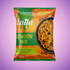 Laila London Mildly Spiced Mix of Split Chick Peas Peanuts and Crispy Noodles 3900g — purple and pink product photo