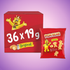 Pom-Bears Ready Salted Original Potato Snacks 684g — purple and pink product photo