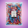 Real Retro Assorted Chew Flavours Blue Raspberry Rhubarb & Custard Cola and Bubblegum 3kg — purple and pink product photo