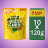 Rowntrees Pick N Mix Vegan Friendly 1200g — purple and pink product photo