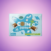 Sweetworld Cosmic Cocos Coconut Bar Covered with Chocolate Flavoured Coating 200g — purple and pink product photo