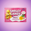 Sweetworld Smiley Sour Pressed Fruit Flavoured Hard Candy 150g — purple and pink product photo
