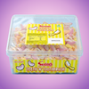 Swizzels Teeth and Toothbrush 576g Pick & Mix Bulk Sweets — purple and pink product photo