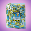 Toxic Waste Blue Raspberry Chew Bars Mini 3kg Pick & Mix Sweets — purple and pink product photo