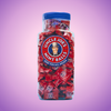 Uncle Joe's Mint Balls Jar 1.4kg Pick & Mix Bulk Sweets — purple and pink product photo
