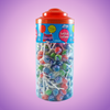 Vidal Lotta Lollies Cherry Lollipops 150 Pieces Pick & Mix Sweets — purple and pink product photo