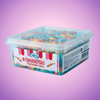 Vidal Psycho Mice Tub 120 Pieces 780g Pick & Mix Bulk Sweets — purple and pink product photo